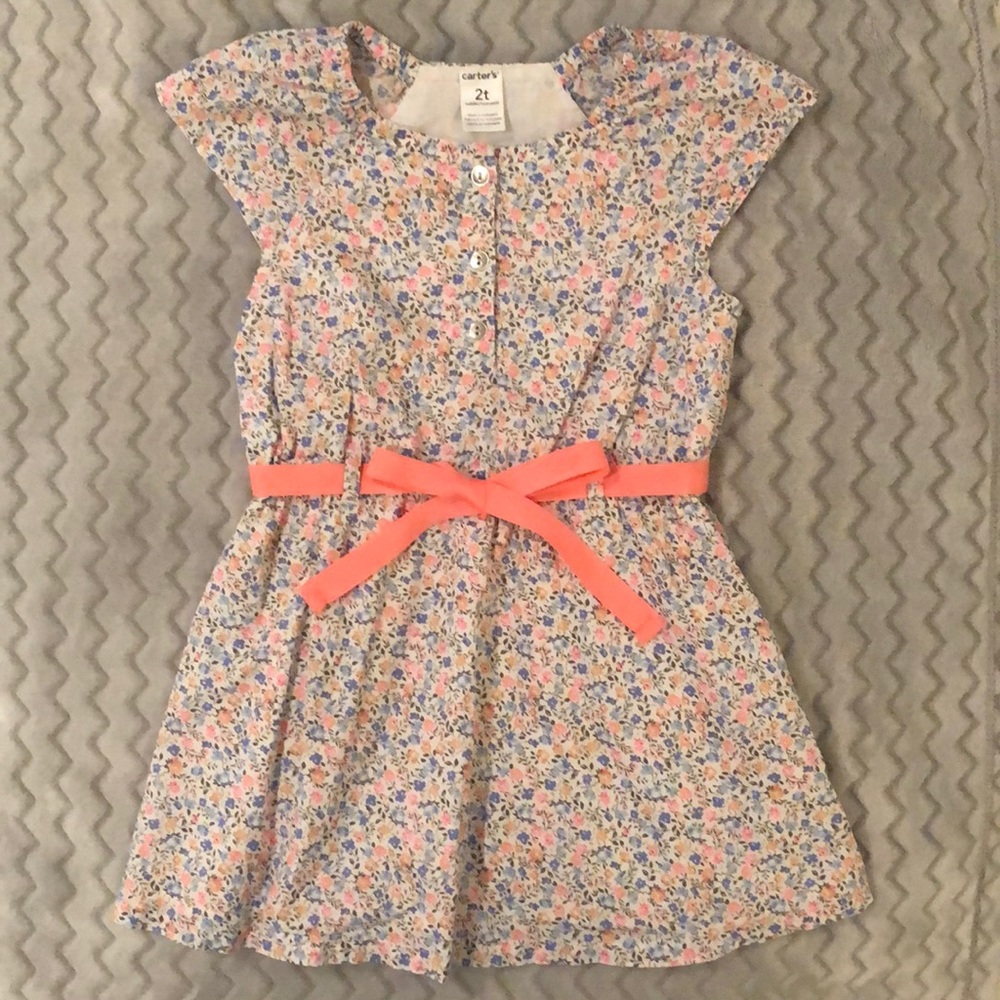 Carter's Girls 2T Floral Dress